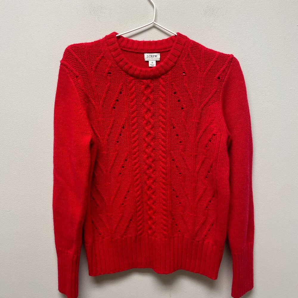 J.Crew Cableknit Sweater